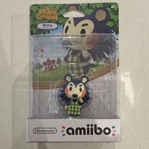 Nintendo Amiibo Animal Crossing Mabel Figure – Brand New Sealed